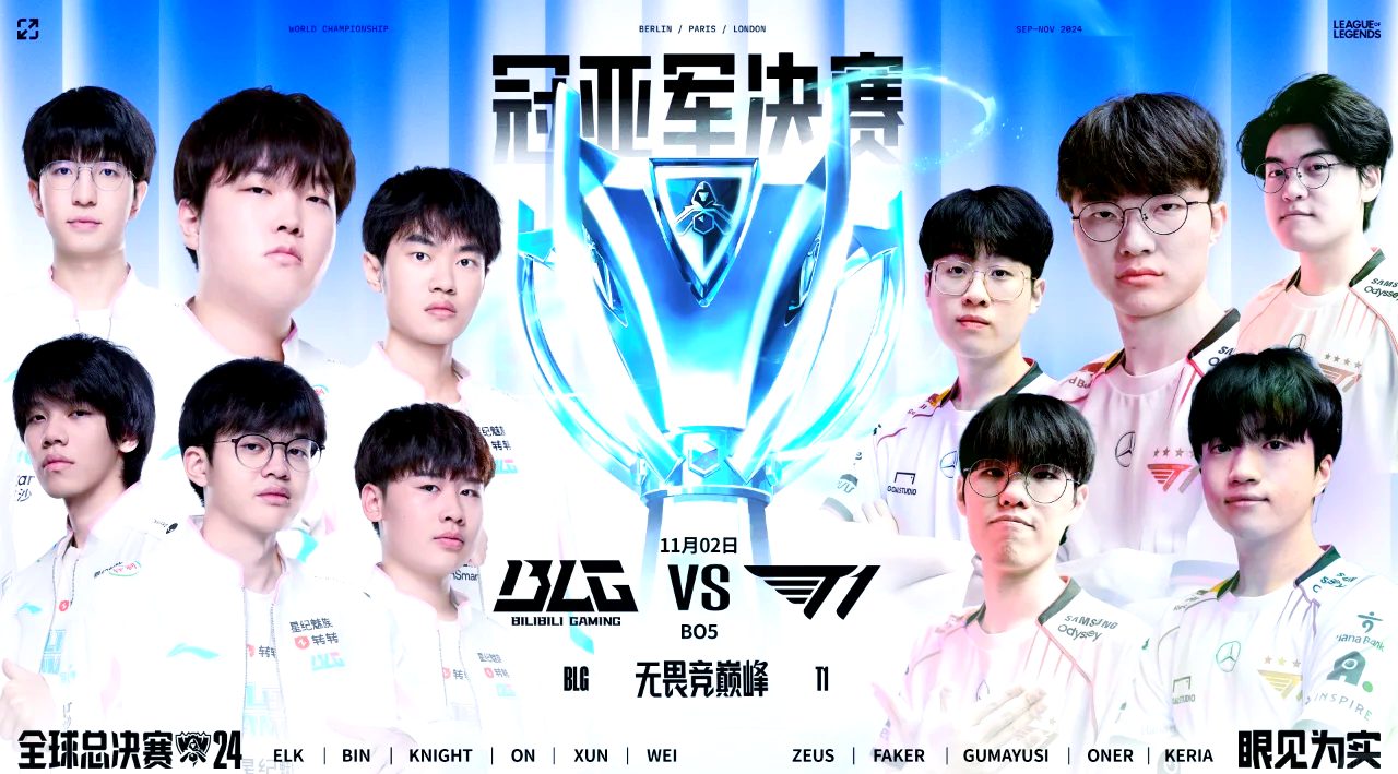 包含BLG战队晋级《英雄联盟》全球总决赛，创造历史的词条